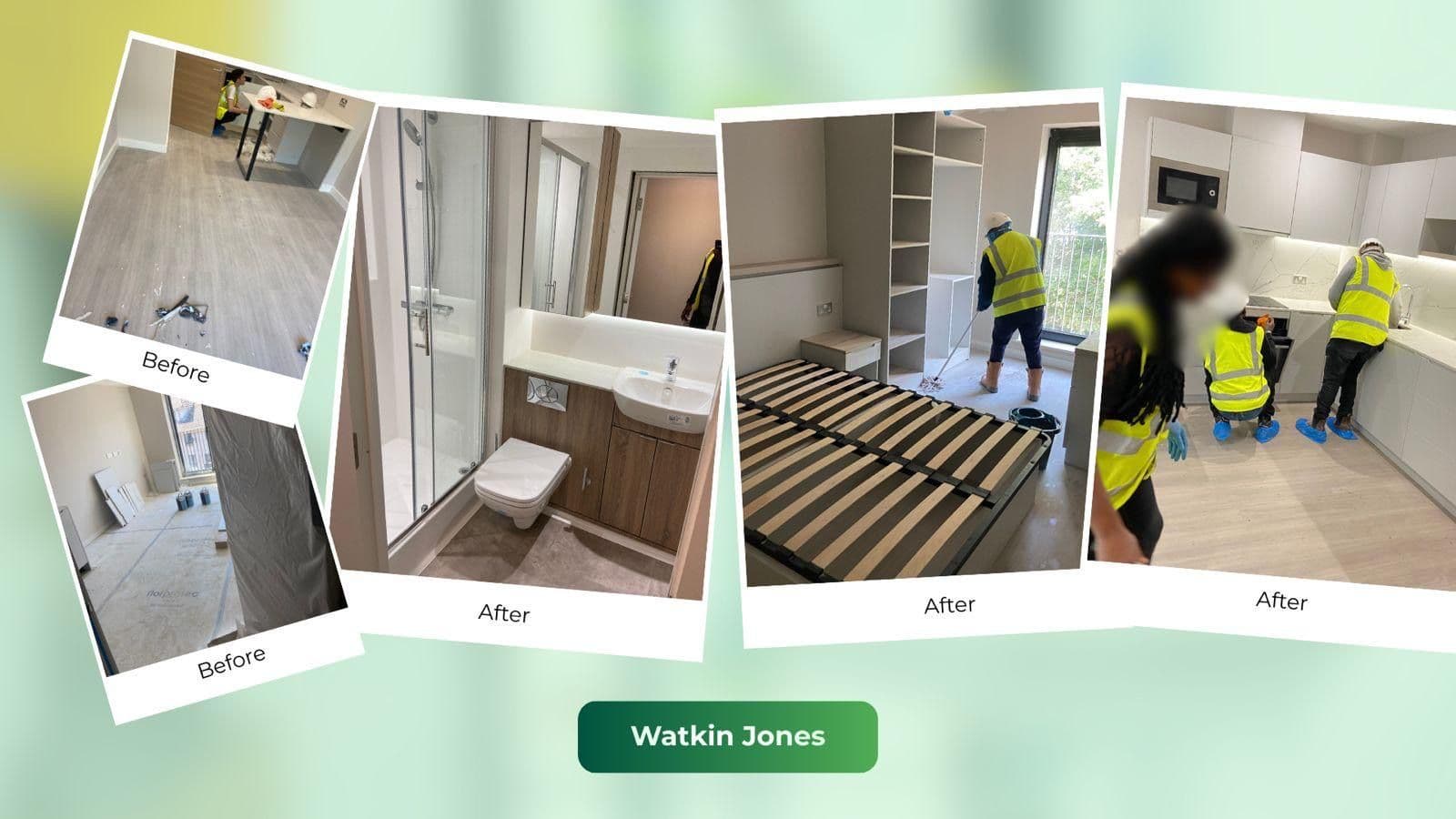 End of tenancy transformation