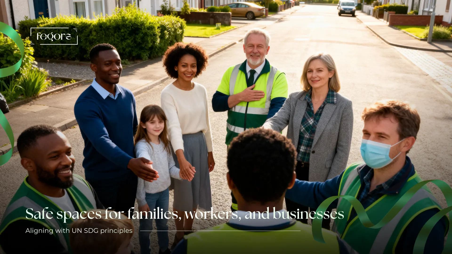 Professional cleaning team
